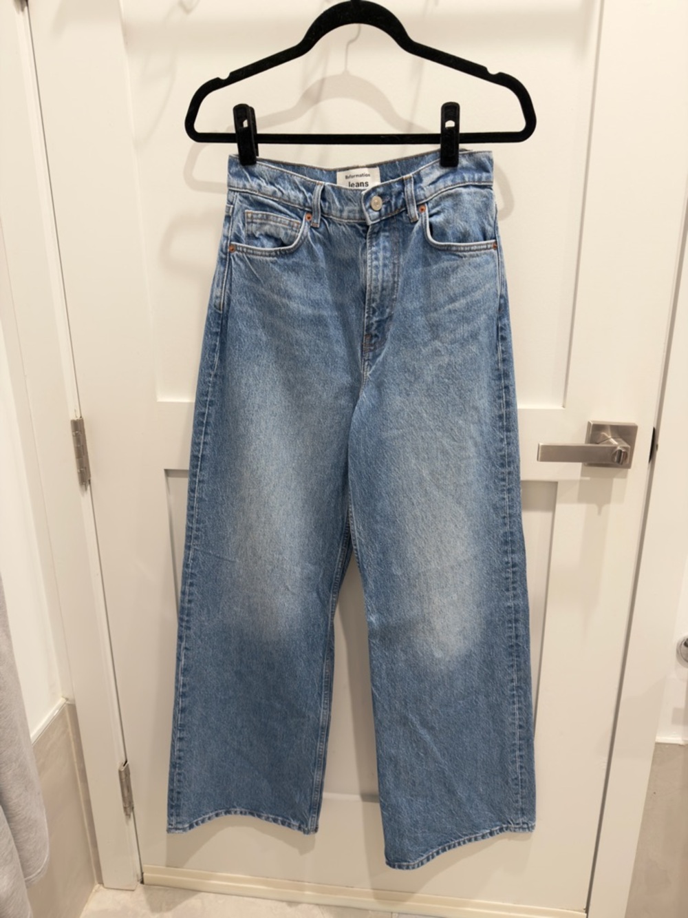 Reformation Cary High Rise Slouchy Wide Leg Jeans